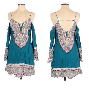 Teal Xhilaration Dress